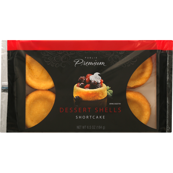 Publix Premium Shortcake, Dessert Shells (6.5 oz) Instacart
