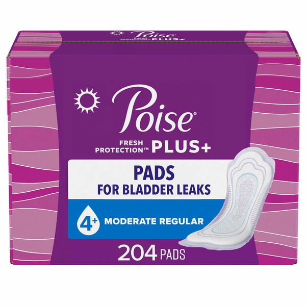 Costco Poise Moderate Absorbency Regular Pads SameDay Delivery or