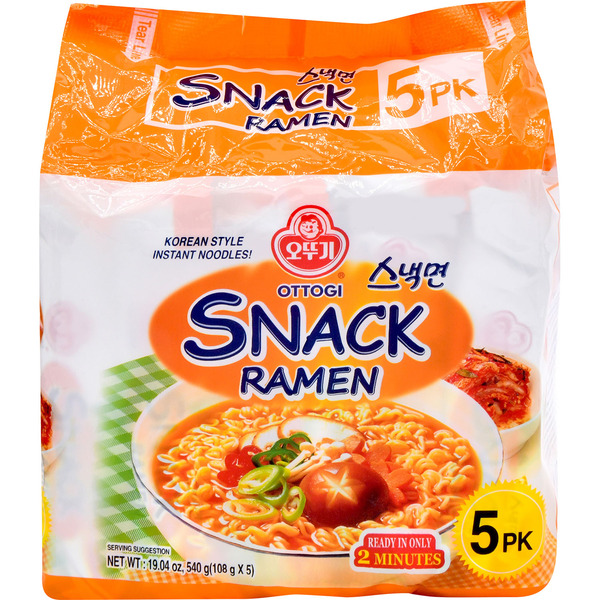 Ottogi Snack Ramen 5 Pack