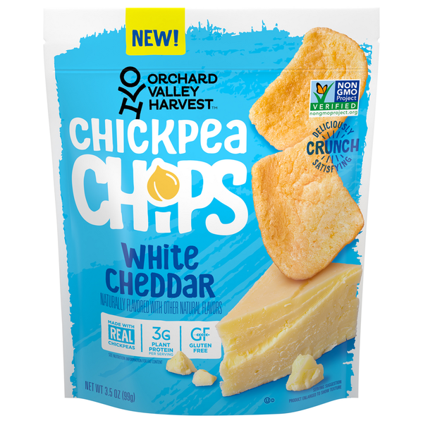 Orchard Valley Harvest Chickpea Chips, White Cheddar Same-Day