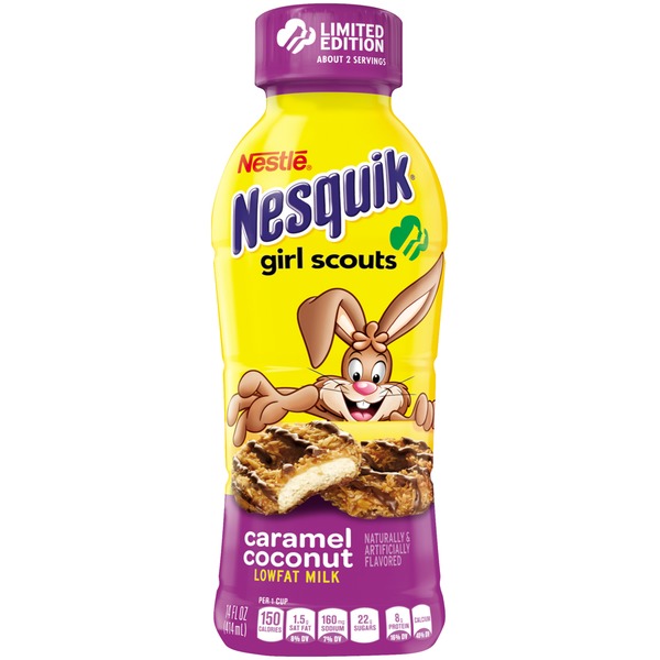 Nestle Nesquik Low Fat Chocolate Milk Bottles 14 Fl O vrogue.co