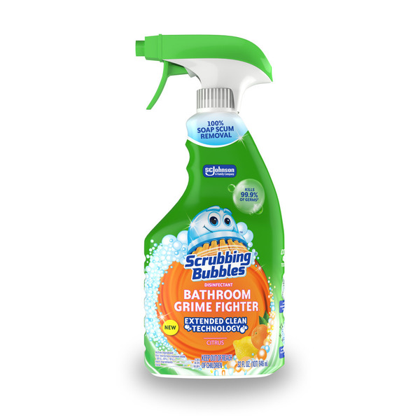 Scrubbing Bubbles 32 Fl. Oz. Citrus Bathroom Grime Fighter Toilet Bowl Cleaner