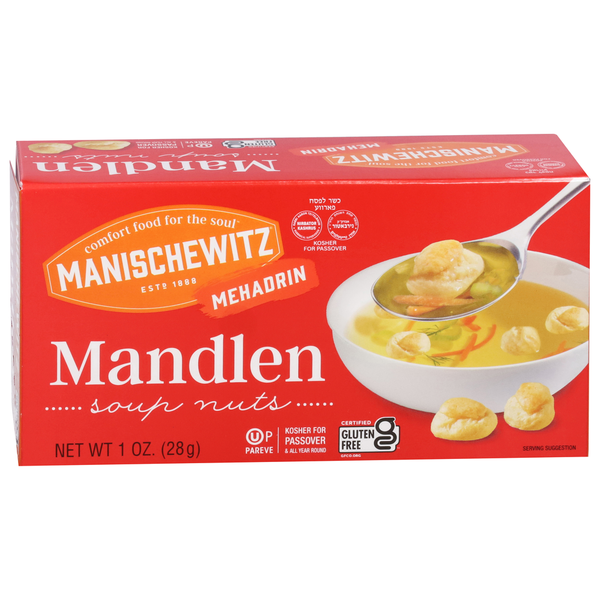 Manischewitz Mandlen Soup Nuts Same-Day Delivery or Pickup | Gelson's