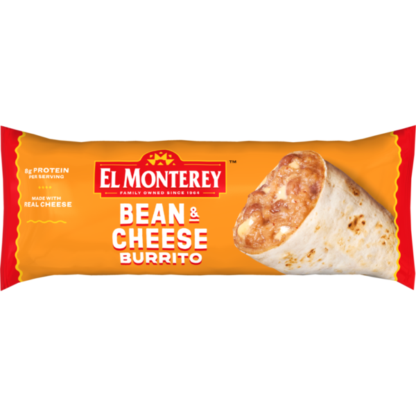 El Monterey Bean & Cheese Burrito, Single Serve