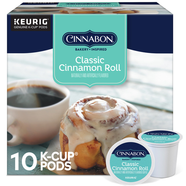 Kellogg's Classic Cinnamon Roll Coffee K-Cup Pods Same-Day