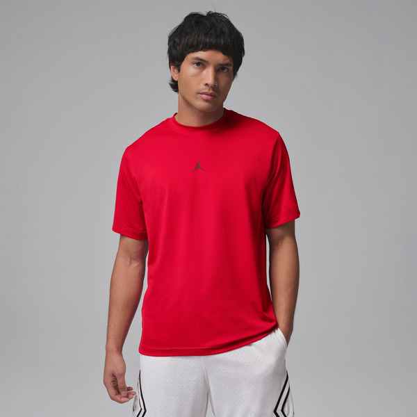 Jordan Men's Sport Essentials Dri-FIT Lightweight T-Shirt, M - Gym Red