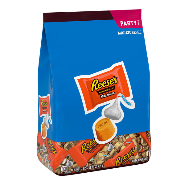 HERSHEY'S, REESE'S and ROLO® Miniatures Assorted Flavored Candy