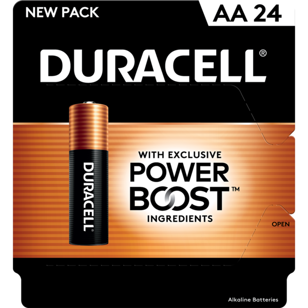 Duracell Coppertop Alkaline AA Batteries ( 24 -Pack)