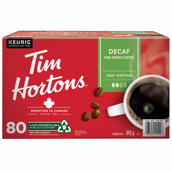 Tim Hortons Single Serve RealCup Coffee Cups - 12ct By Tim