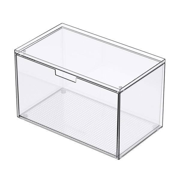 Everything Organizer Clear Wide Tall Drawer, 12 x 7 x 7-3/8 in