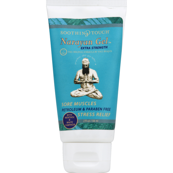 Soothing Touch Narayan Gel, Extra Strength, with Menthol & White Camphor