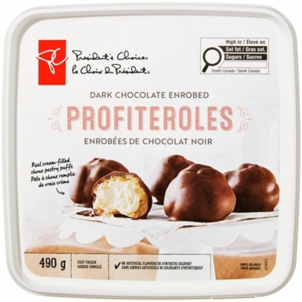 Fortinos President’s Choice Chocolate Enrobed Profiteroles Same-Day ...