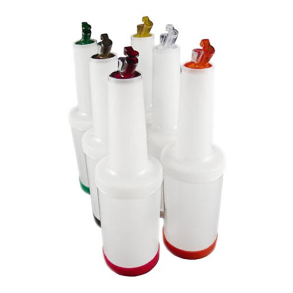 TableCraft - #8064A Pourmaster Mix Pourer Assorted 1/2 Gal, 6 CT