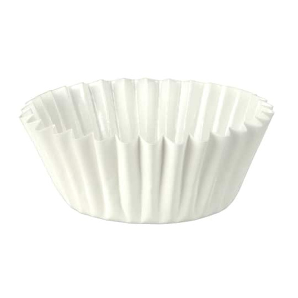 Celebrate It Grease Resistant Baking Cups - Standard White - 1.97" x 1.18"