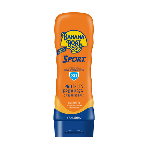 Banana Boat Ultra Sport Performance Lotion Sunscreen Broad Spectrum - 8 fl oz