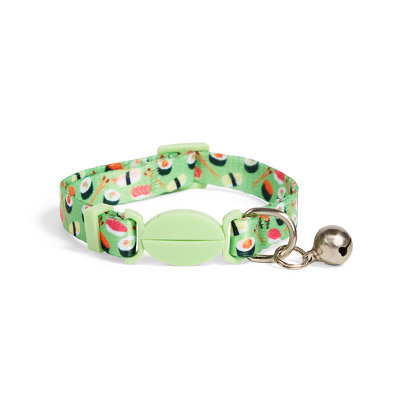 Youly Sushi Breakaway Cat Collar, S/M