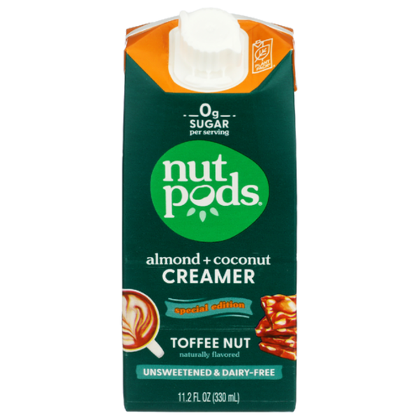Nutpods Toffee Nut Unsweetened Almond + Coconut Creamer