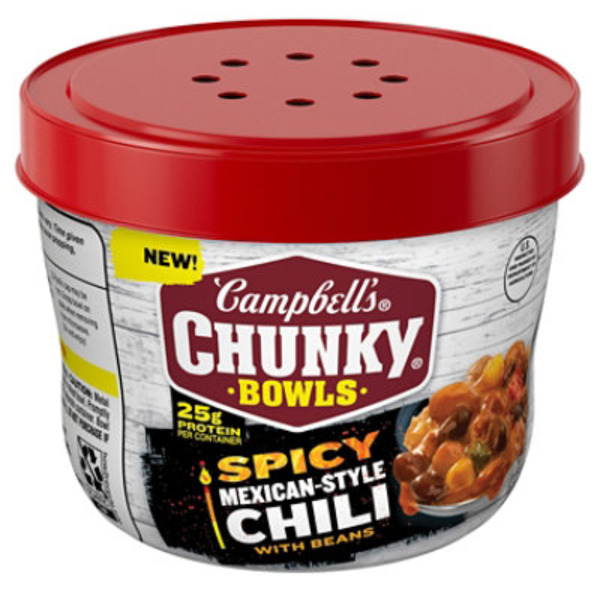 Campbell's Spicy Mexican-Style Chili With Beans