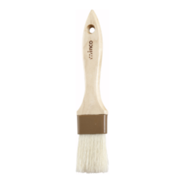 Pastry/Basting Brush, Boar Bristle, 1.5" Flat - 1 Ct