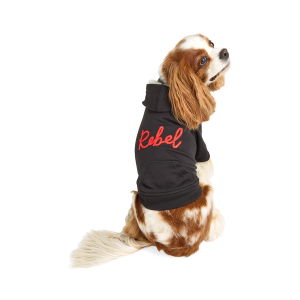 Reddy Dog Dog Hoodie, XS - Black
