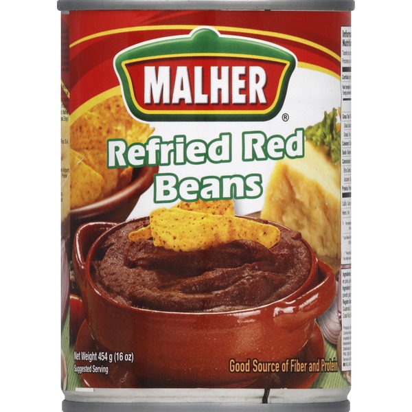Malher Red Beans, Refried (16 oz) Instacart