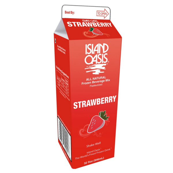 Frozen Island Oasis - Strawberry Smoothie Mix - 12/1 Qt