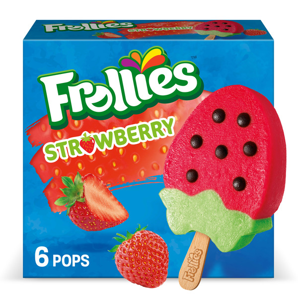 Frollies Strawberry Fruity Ice Pops