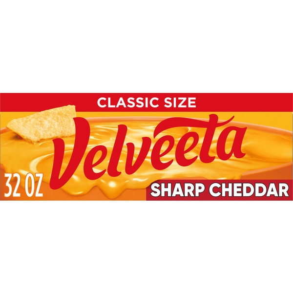 VELVEETA Sharp Cheddar Cheese Same-Day Delivery or Pickup