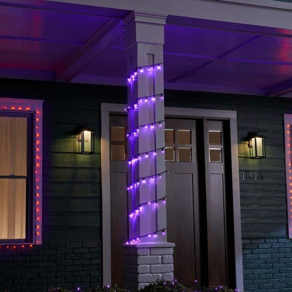 Home Accents Holiday 300 Purple Mini Led Lights