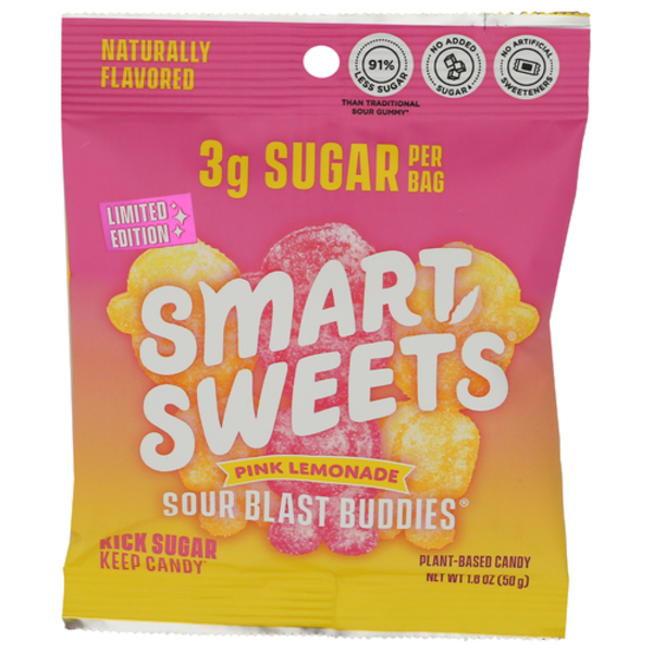 Smart Sweets Pink Lemonade Sour Blast Buddies