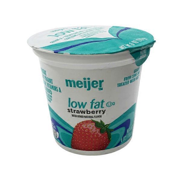Meijer Lowfat Yogurt (6 oz) Instacart