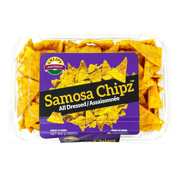 All Dressed Crispy Samosa Chips