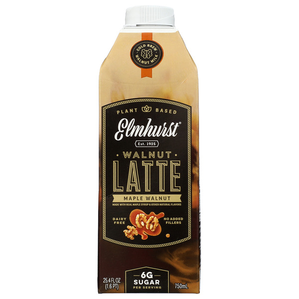 Elmhurst Maple Walnut Milk Latte Same-Day Delivery or Pickup