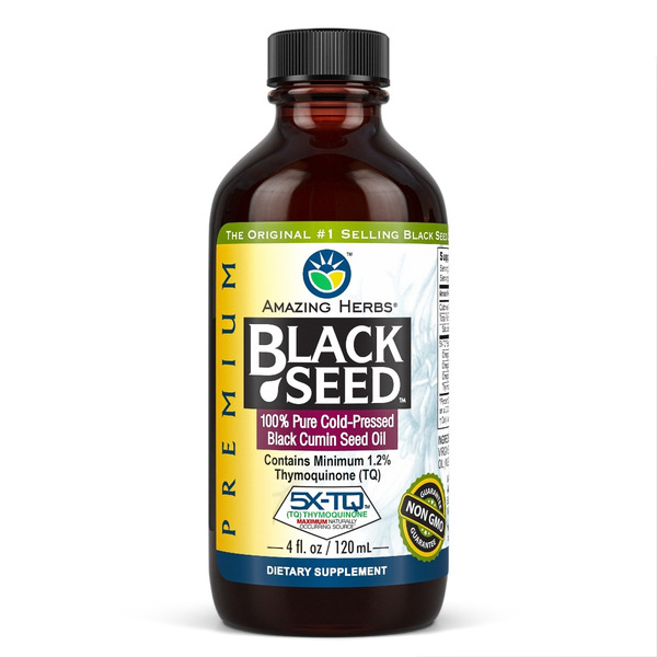 Amazing Herbs PREMIUM Black Seed Oil Same-Day Delivery
