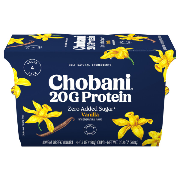 Chobani Lowfat Vanilla Greek Yogurt