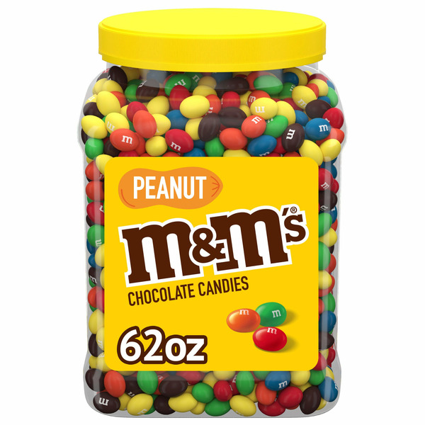 M&M's Chocolate Peanut, 62 oz