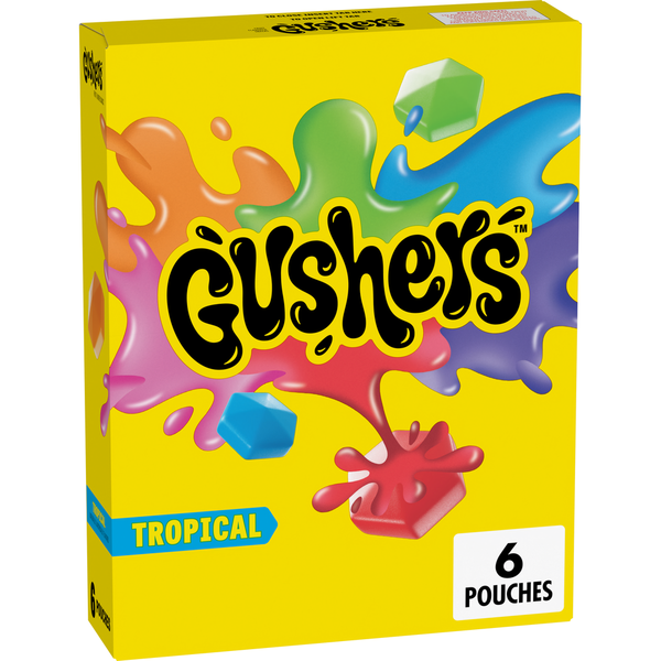 Gushers Tropical Fruit Flavored Snacks