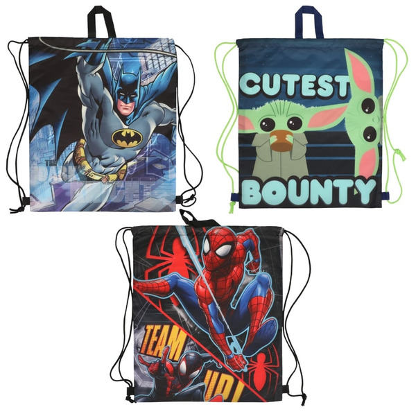 dayrium☆Day Bag Boys' Licensed Drawstring Bag Same-Day Delivery | Family Dollar