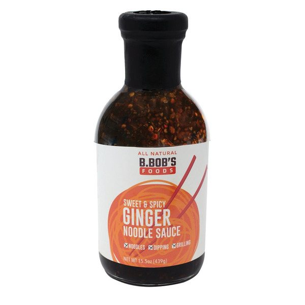 B.bob's Foods Sweet & Spicy Ginger Noodle Sauce