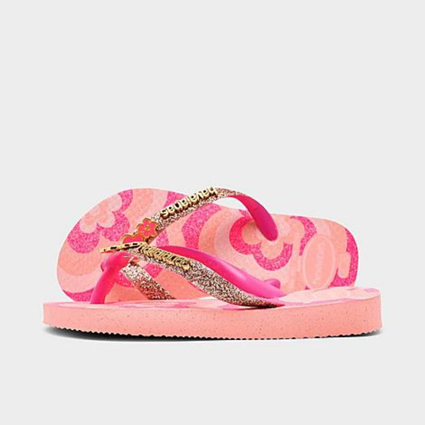 Havaianas Girls' Little Kids' Slim Flip-Flops, Size 3/4 - Blossom