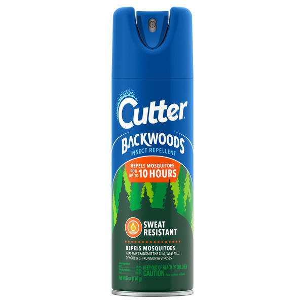 Cutter 6 Fluid ounce(s) Backwoods Insect Repellent Outdoor Spray