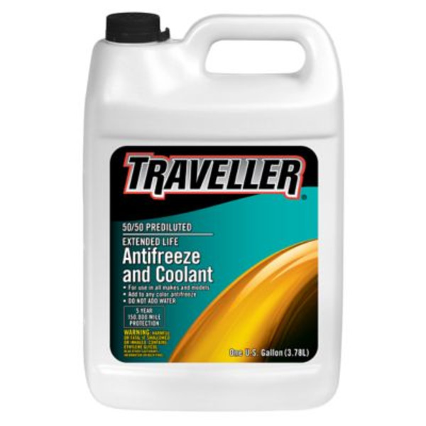 Traveller 1 gal. 50/50 Pre-Diluted Extended Life Antifreeze and Coolant