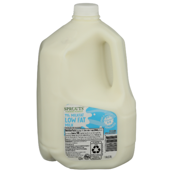 Sprouts 1% Lowfat Milk
