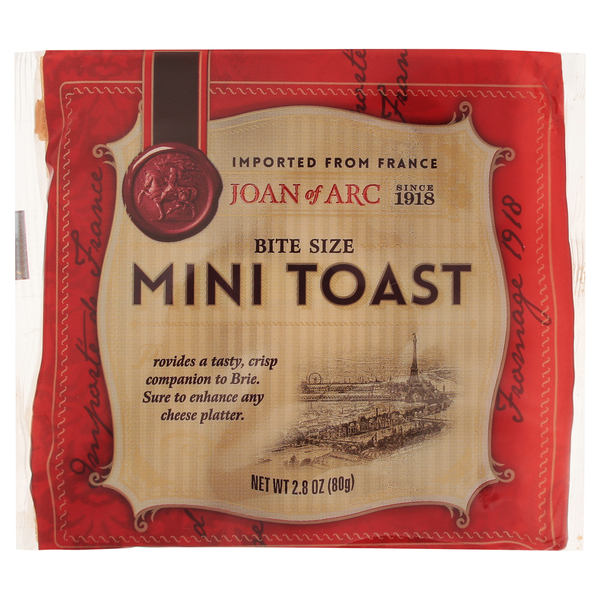 Joan of Arc Toast, Mini, Bite Size Same-Day Delivery or Pickup