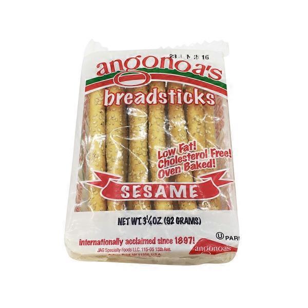 Angonoa's Sesame Seeds Breadsticks (3.25 oz) Instacart