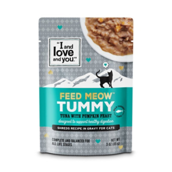 I and love and you Cat Food, Tuna with Pumpkin Feast, Tummy