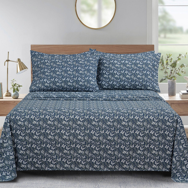 South Point Home Microfiber Sheet Set, Queen, 6-Piece