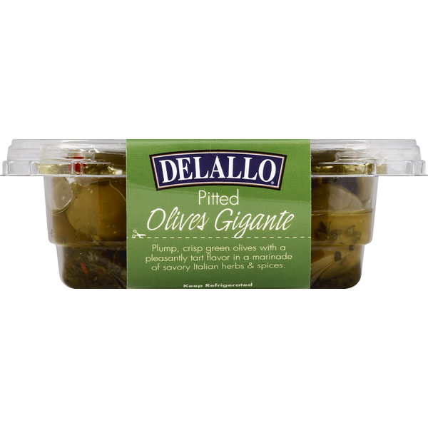 DeLallo Olives, Gigante, Pitted (7 oz) Instacart