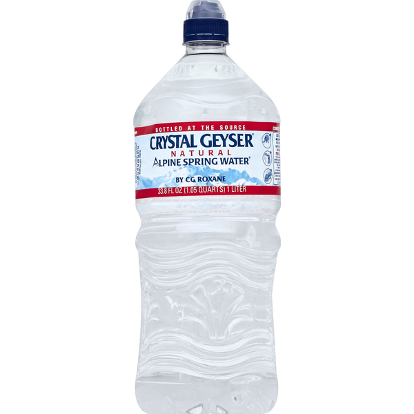 Crystal Geyser Water, Natural Alpine Spring