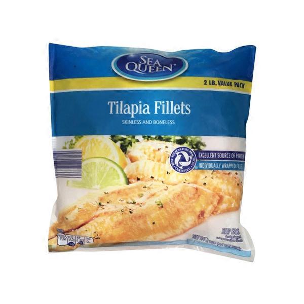 Sea Queen Value Pack Tilapia Fillet (32 oz) from ALDI Instacart
